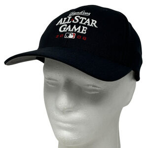New York NY Yankees 2008 All Star Game Hat Baseball Cap MLB Twins Strapback Blue